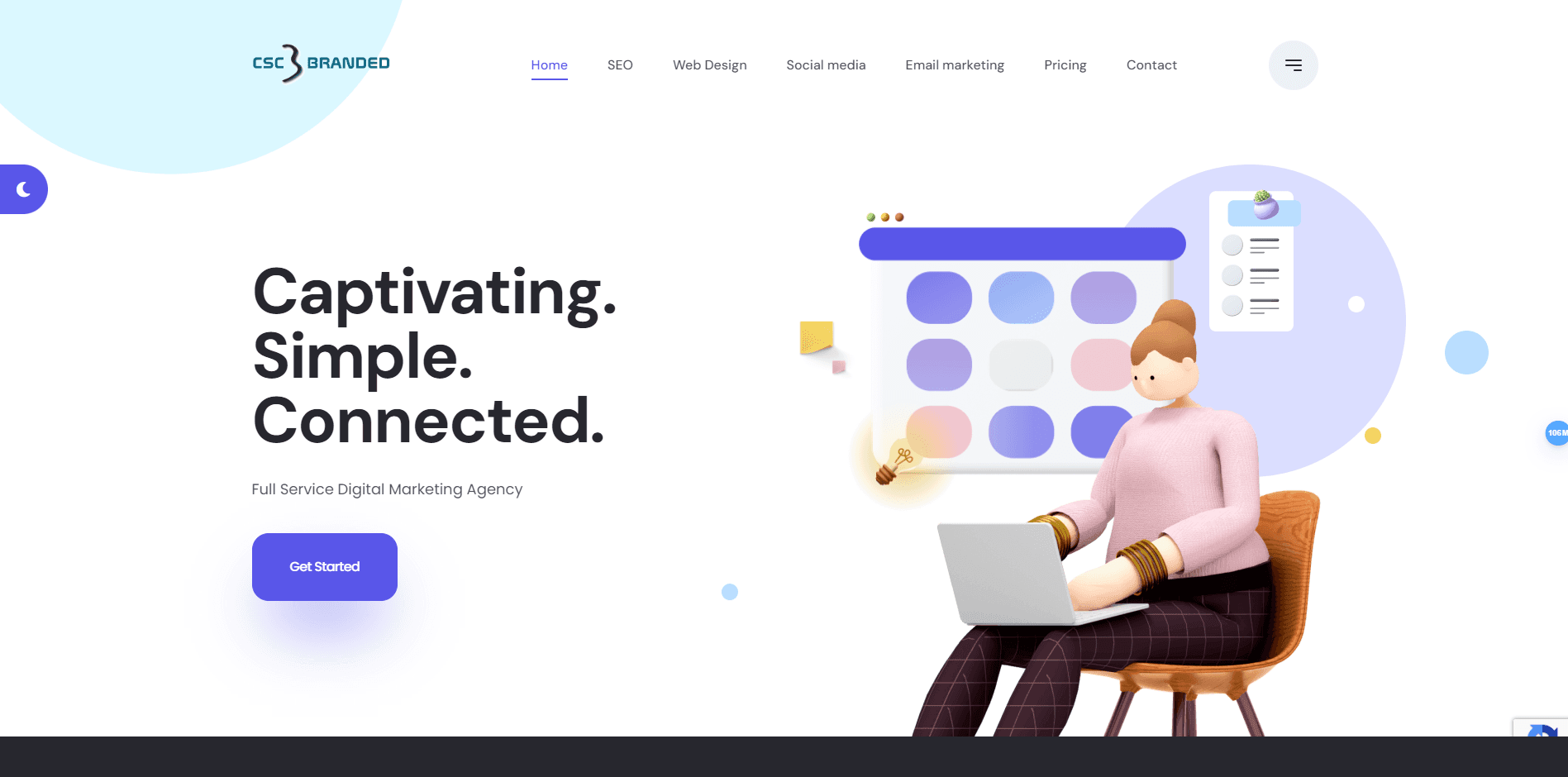 CSC Branded website