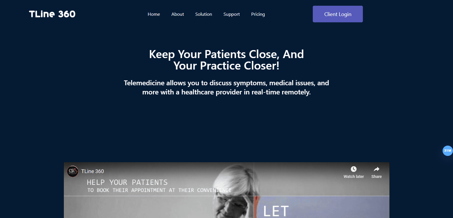 Tline 360 website