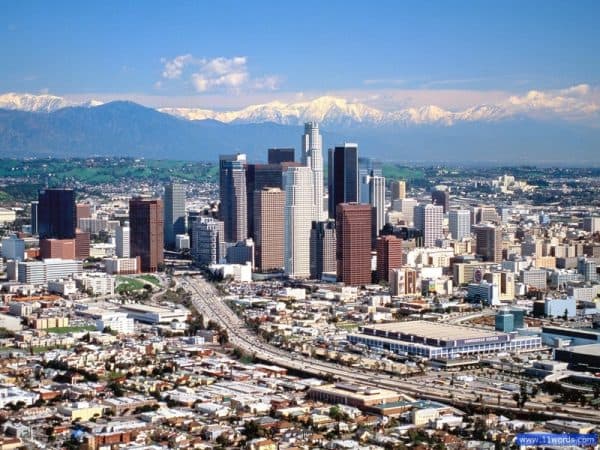 California skyline