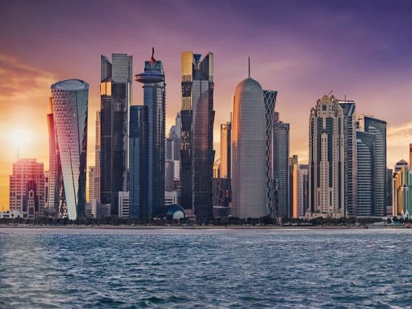 Qatar skyline